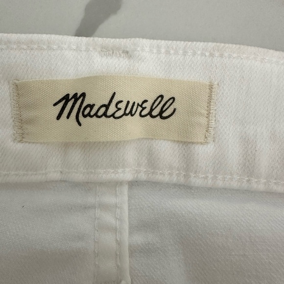 NEW Madewell The Perfect Vintage Crop Jean-Size 28-White - Picture 6 of 7